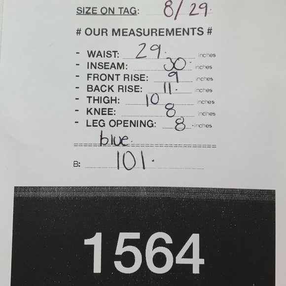 Lucky Brand Sofia Boot Ankle Womens Jeans Tag 8/29 Blue Cropped Mid-Rise W30xL30 - Picture 11 of 12